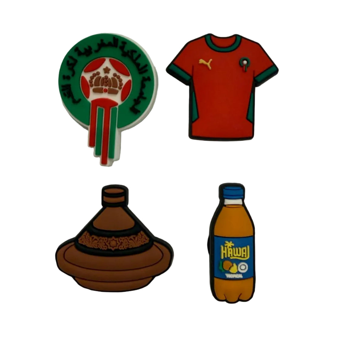 LOT DE 4 PIN'S - MAROC